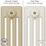 CI-RC-CREAM-005 - Richmond Cream 4 Column Victorian Cast Iron Radiator H813mm x W455mm CI-RC-CREAM-005 - Richmond Cream 4 Column Victorian Cast Iron Radiator H813mm x W455mm
